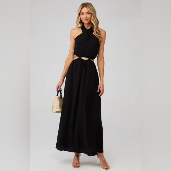 Young Fabulous & Broke Dresses & Skirts - Young Fabulous & Broke YFB Arlette Cutout Maxi Dress